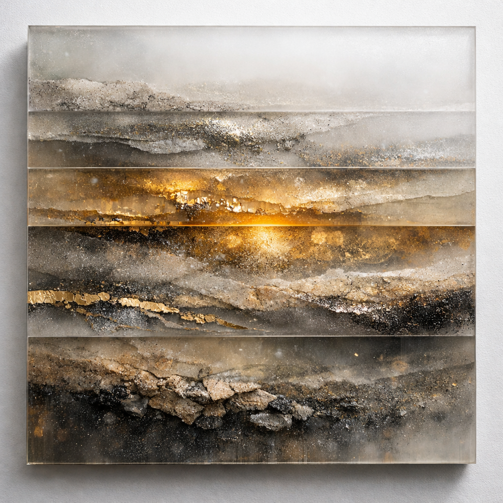 Curated Artwork in Home